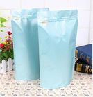 customized Aluminum foil reclosable stand up coffee bags 250g