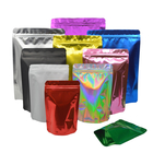 ISO Stand Up Zipper Pouch Moisture Proof Food Grade Plastic Packaging Bags