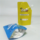 Recyclable Beverage Drinking  Spout Packaging Bags Plastic Liquid Pouch