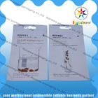 Korres Comestic Packaging Bag With Clear Window And Handle Hole