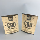 Reusable Custom Printed Paper Bags Aluminium Foil k For Food Flour Packaging