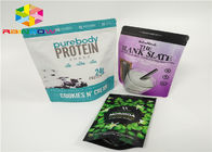 Whey Protein Powder Bag Packing / Pure Aluminum Foil Whey Protein Powder Packaging Pags/Stand Up k Bags