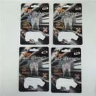 Rhino Figure Blister Container 3D Folding Cards Male Ehancement Rhino Pill Packaging Paper Box
