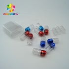 Acrylic Capsule Medicine Pill Bottles Packaging Custom Paper 3D Cards FDA Approval