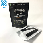 Aluminum Foil Snack Bag Packaging Coffee Paper Bags Matt Finish Surface For Tea