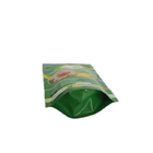 Resealable Zip Lock Glossy Surface Tea Packaging Pouches