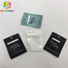 Clear Front Plastic Mylar k Stand Up Pouches Three Side Seal For USB Cable