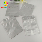 Matte White Plastic Pouches Pack Smell Proof Heat Seal Mylar Earphone Ring Decoration Packing